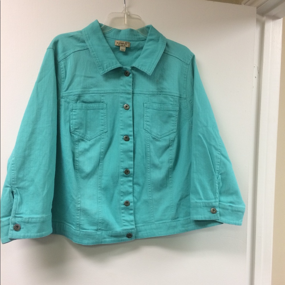 One world denim jacket